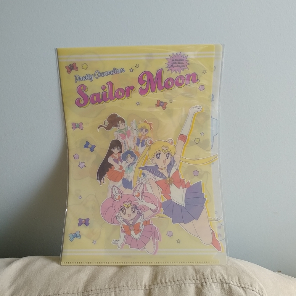 Pretty Guardian Sailor Moon pastel file folder